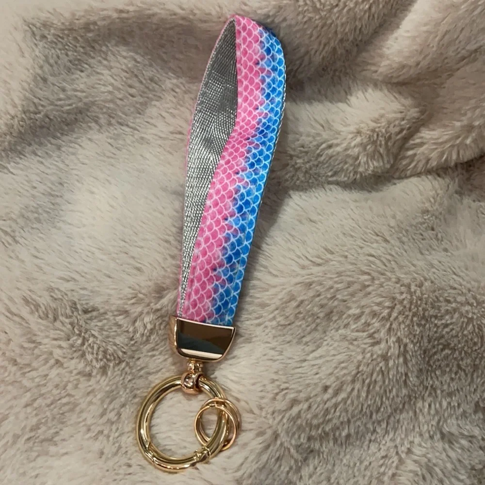 New mermaid print keychain